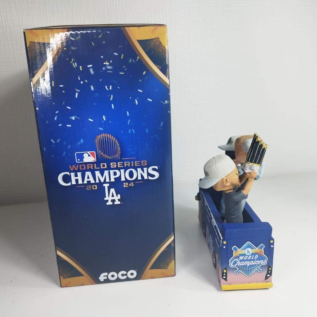 ドジャース ワールドシリーズ優勝 パレード 大谷翔平 ボブルヘッド フ hBT1