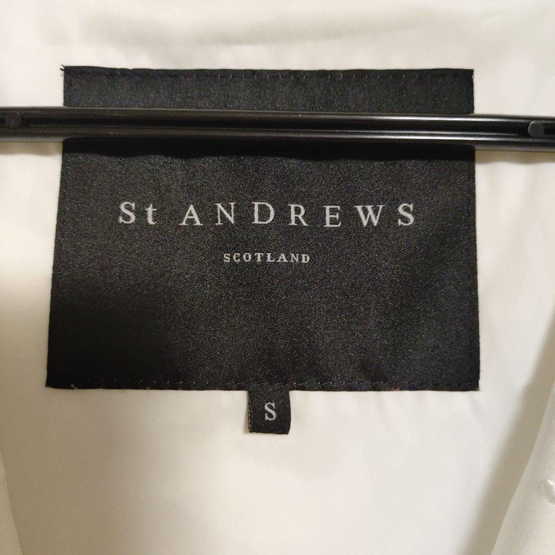 St ANDREWS フードベスト　シャイニーストライプドット　S
