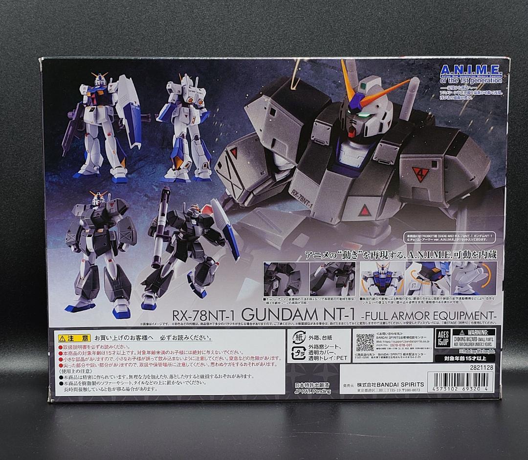 ROBOT魂 RX-78NT-1＆チョバム・アーマーver. A.N.I.M.E