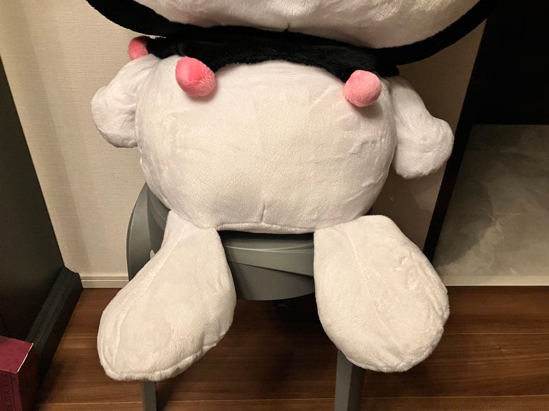 サンリオ クロミ 特大 ぬいぐるみ むにゅぐるみ 全長60㎝ 完売品 タグ無