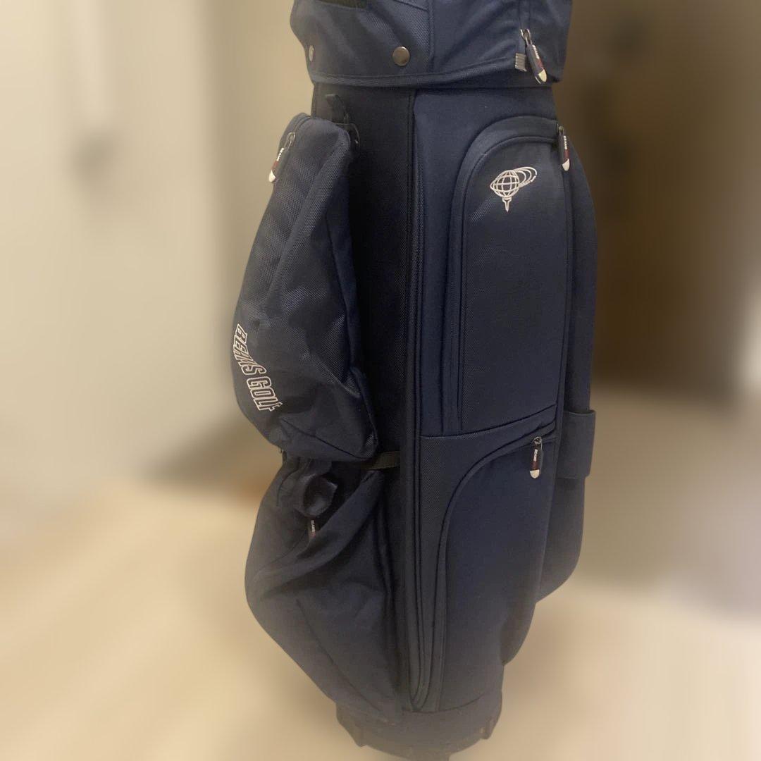 BEAMS GOLF ネイビー キャディバッグ8.5インチ