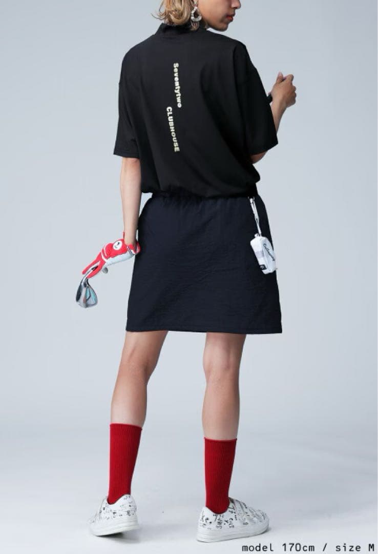 新品タグ付＊定価¥7,920＊ANTIQUA GOLF×STCH ロゴ入トップス