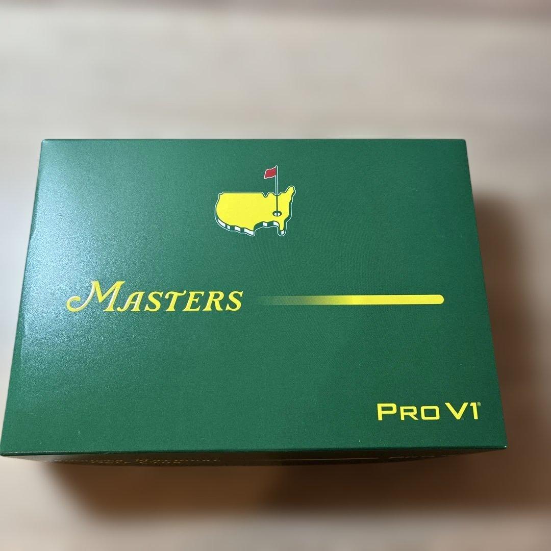 Titleist PRO V1 マスターズ限定 ゴルフボール 新品 1箱 12球