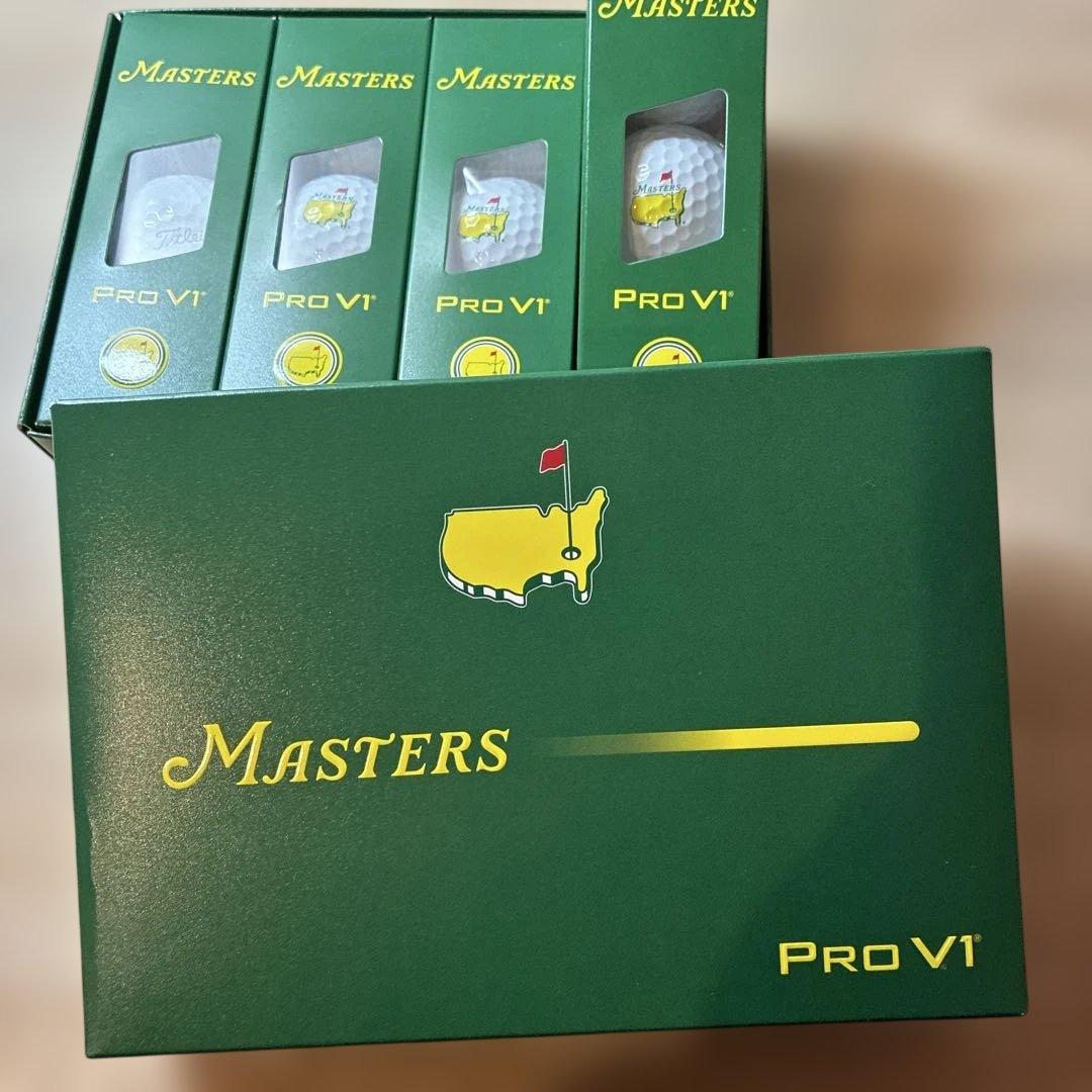Titleist PRO V1 マスターズ限定 ゴルフボール 新品 1箱 12球