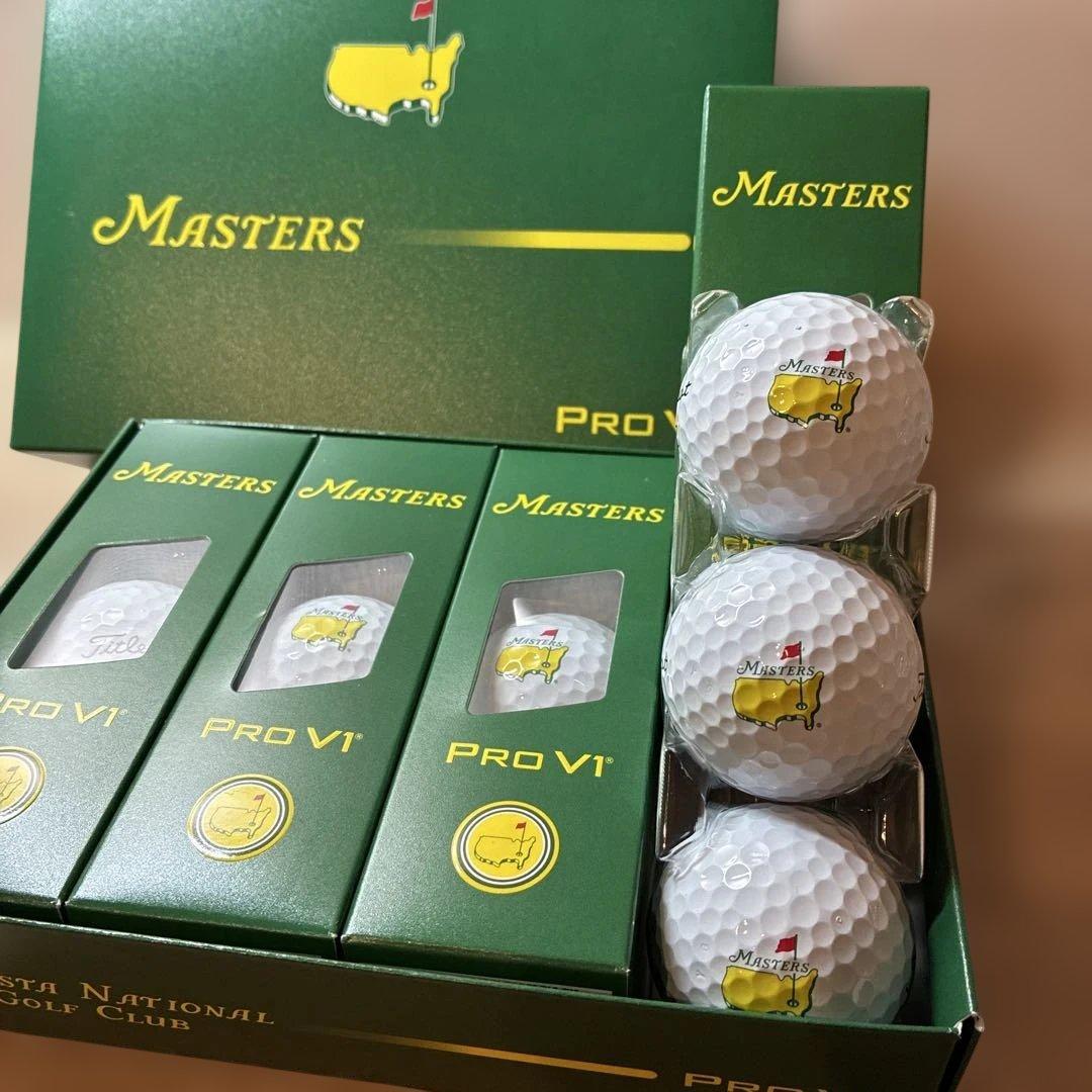 Titleist PRO V1 マスターズ限定 ゴルフボール 新品 1箱 12球