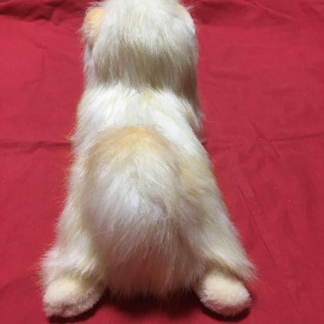 ぬいぐるみ　犬　ポメラニアン　リアル　寝そべり　子犬　四季オリジナル