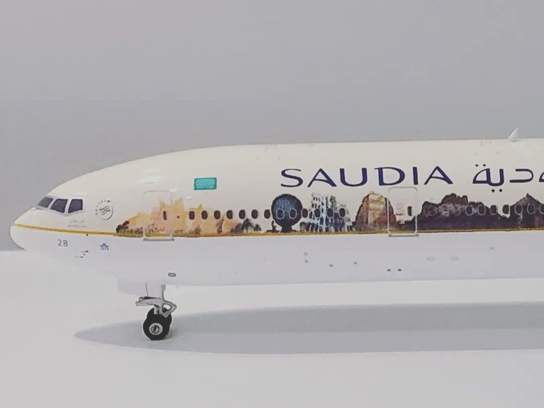 サウジアラビア航空 B777-300 特別塗装機