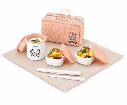 新品☆Disney ディズニー×サーモス ランチボックスセット ピンク