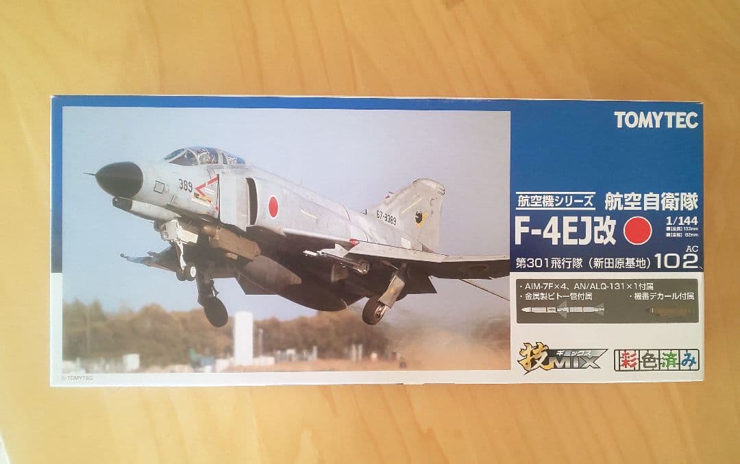 技MIX 航空自衛隊 F-4EJ改 AC102 & F-4 デカール セット