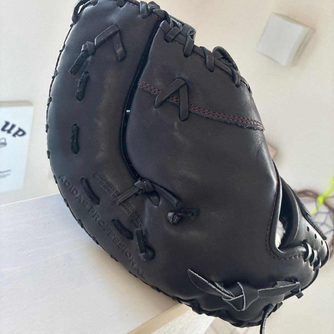 新品未使用adida professional 硬式右利きファーストミット　本革