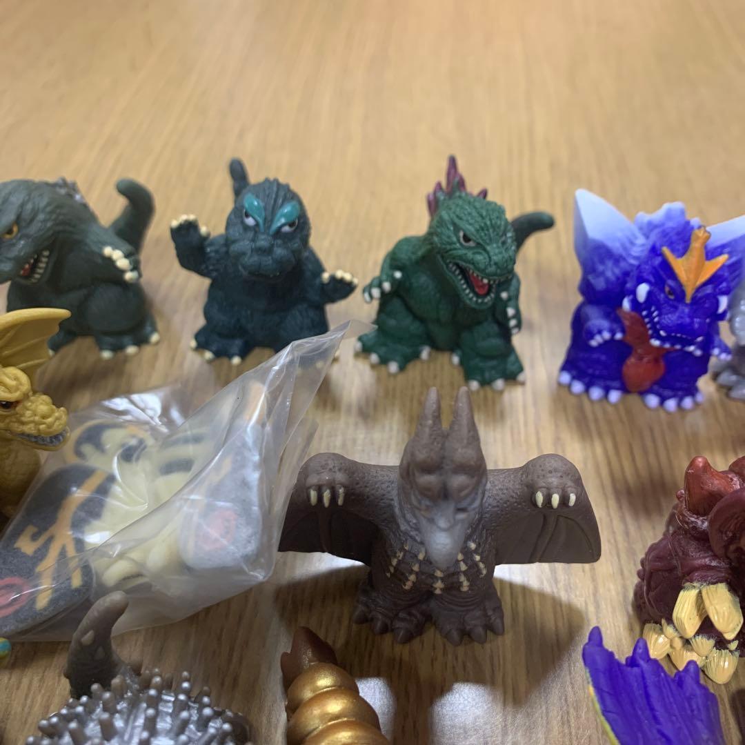 ゴジラ指人形セット