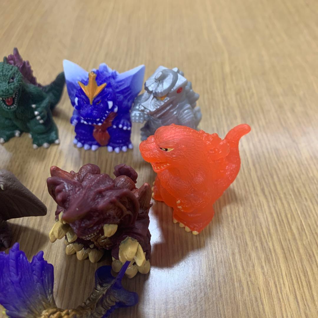 ゴジラ指人形セット