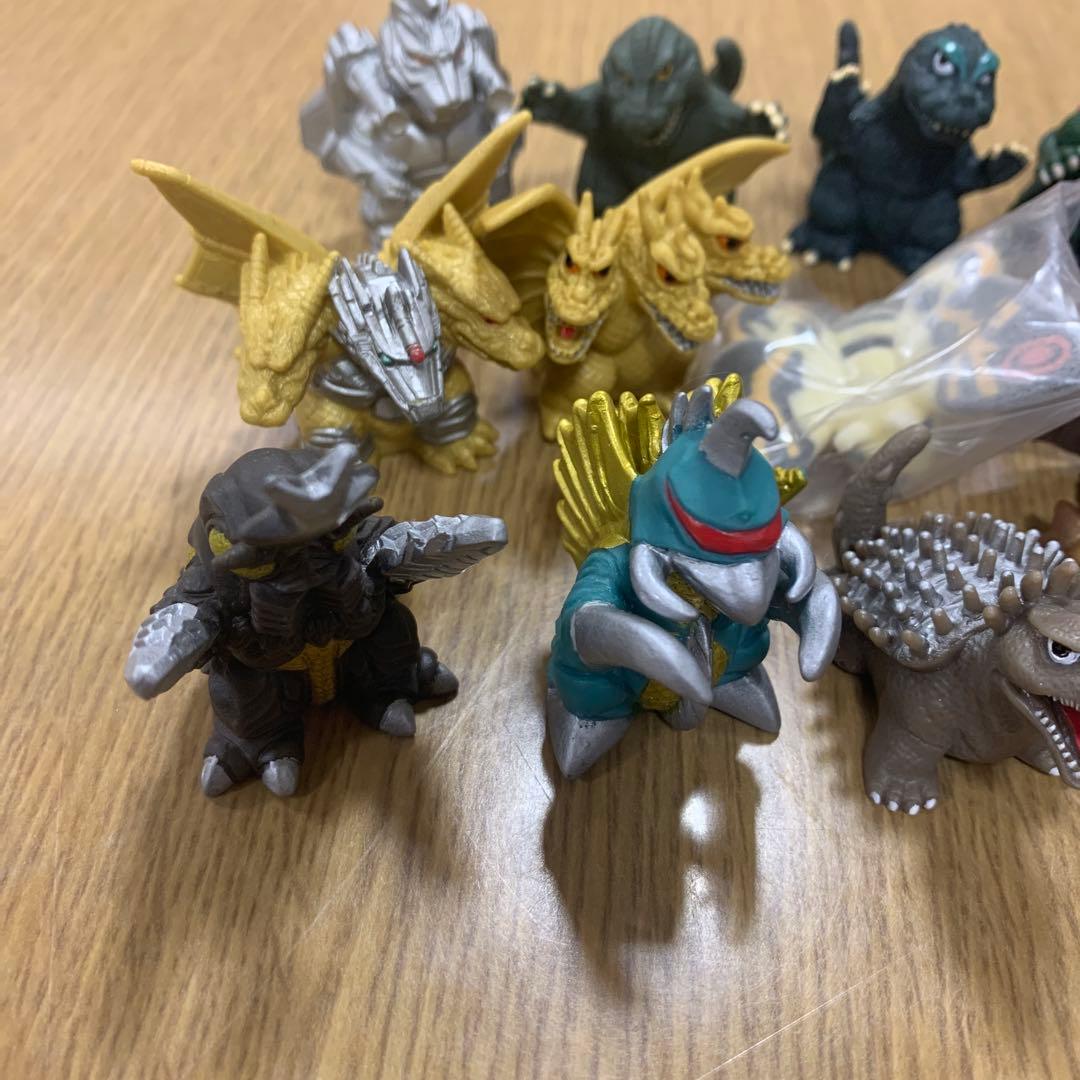 ゴジラ指人形セット