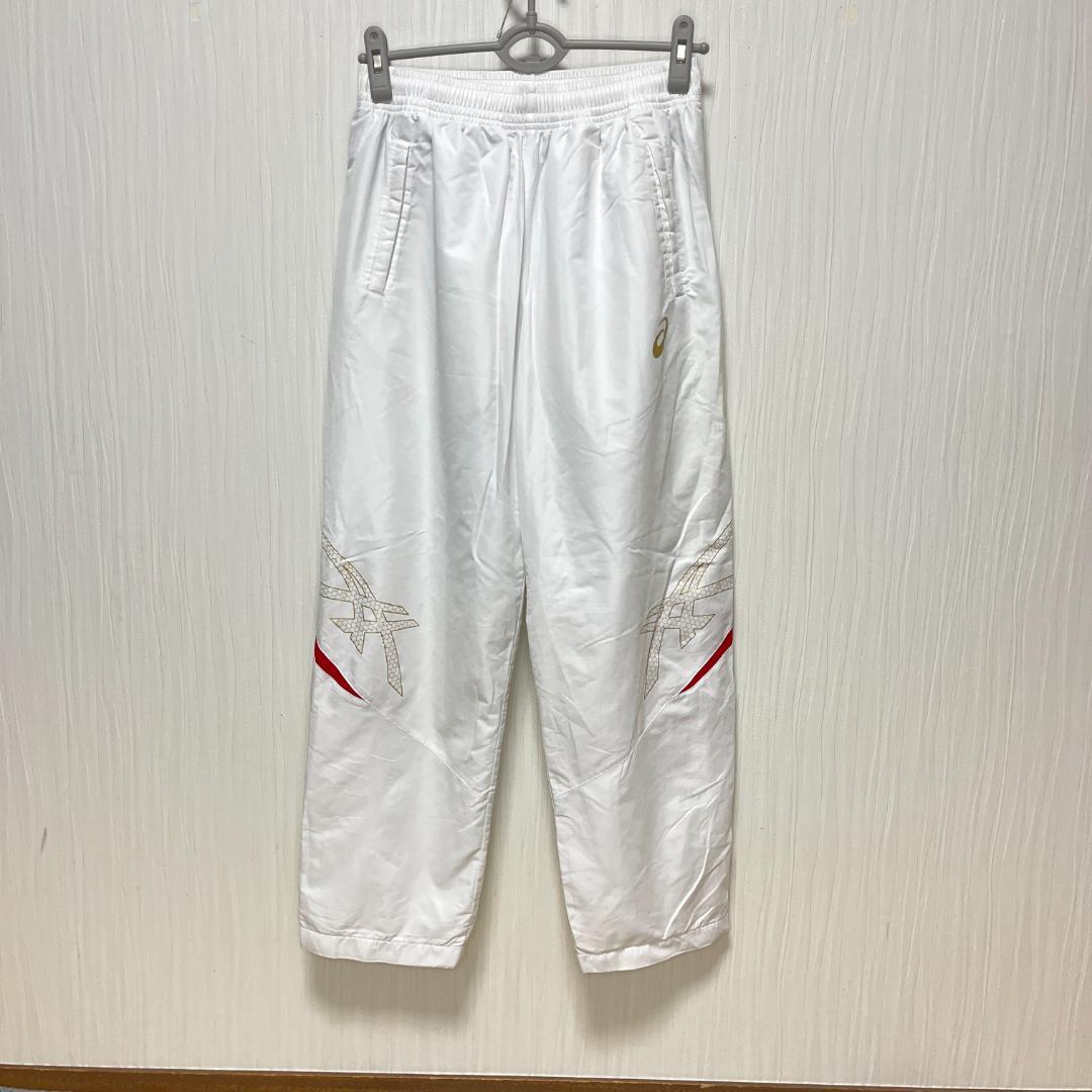 アシックス ジャージ 上下セット S　メンズ　セットアップ　白