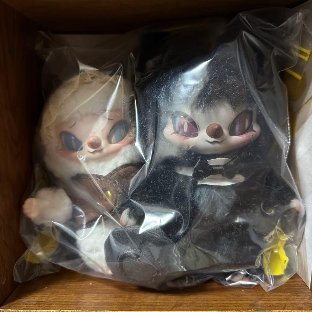 「新品未使用品」SiiNONOぬいぐるみ 執事 羊2点おまとめ売り。