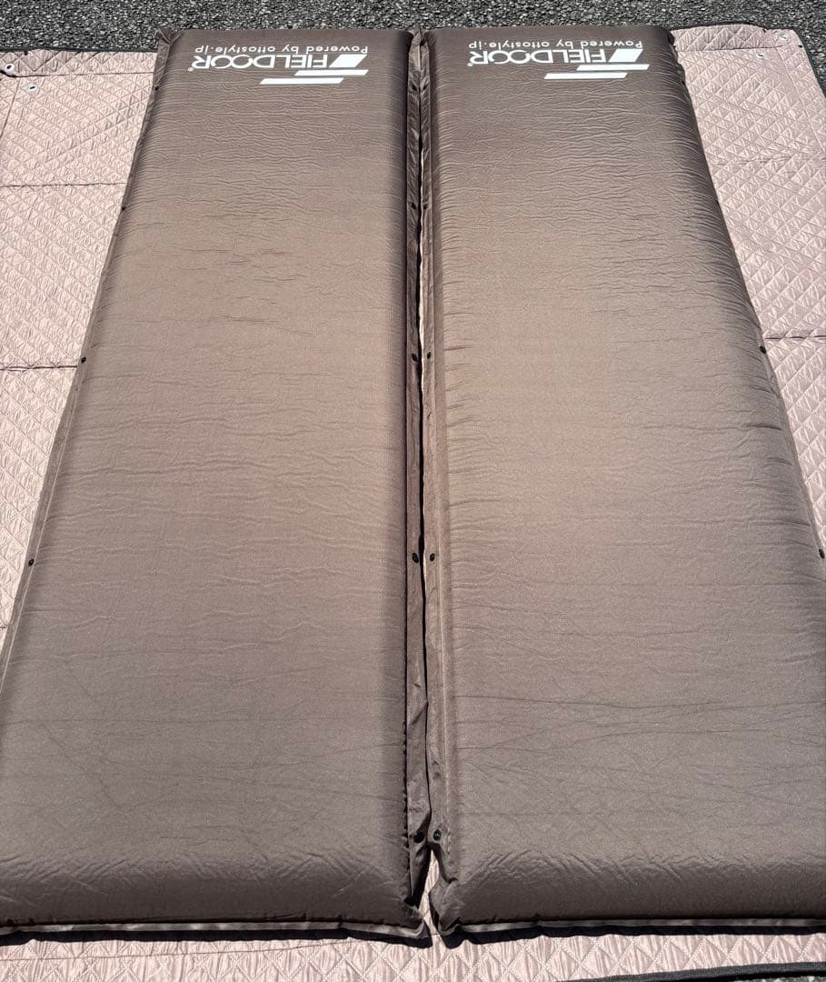 FIELDOOR インフレータブルマット 10cm厚