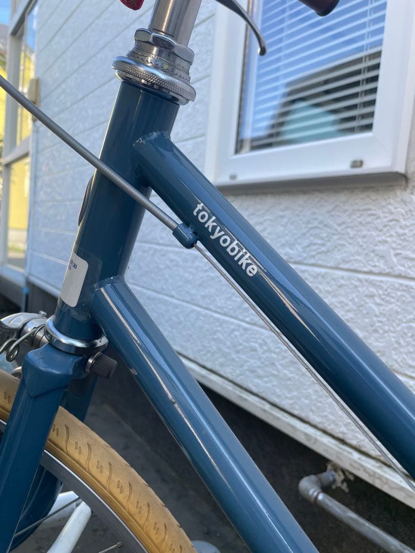 静岡県富士市まで取りに来られる方値下⭐︎tokyobike シティサイクル ブルー