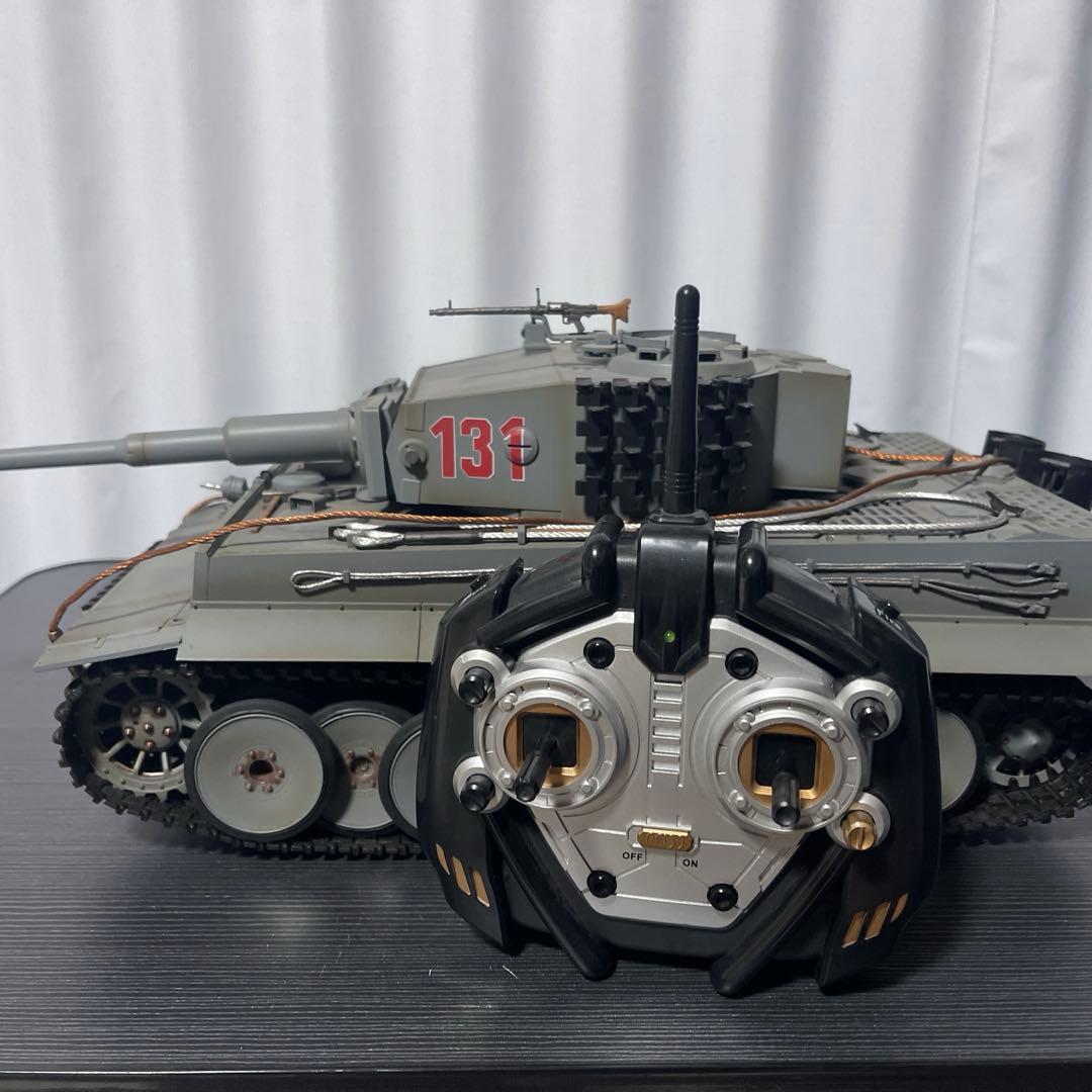 戦車模型1/16 ドイツ軍重戦車ティーガーⅠ型(ディスプレー用)