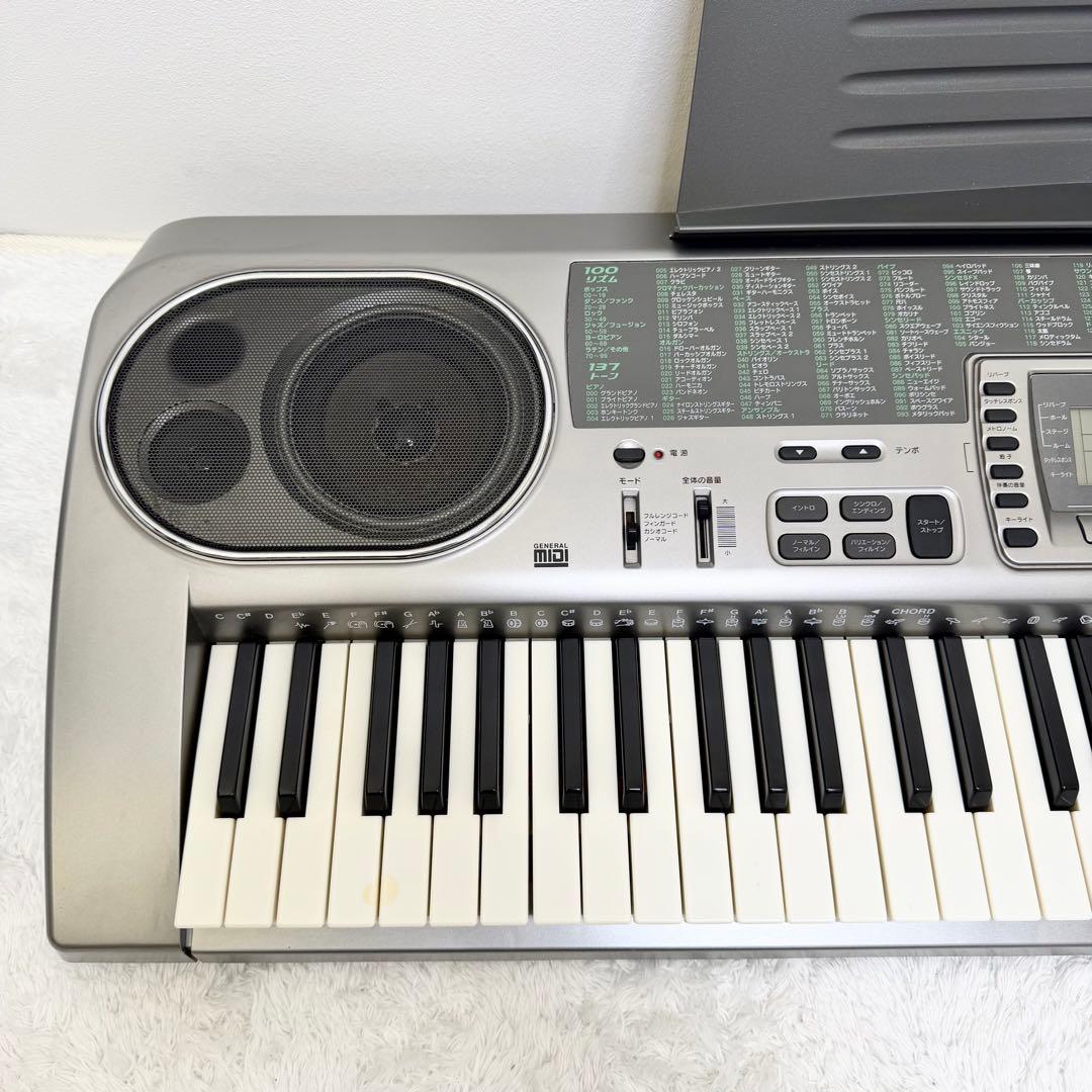 CASIO LK-80 電子キーボード 光ナビゲーション キーボード 電子ピアノ