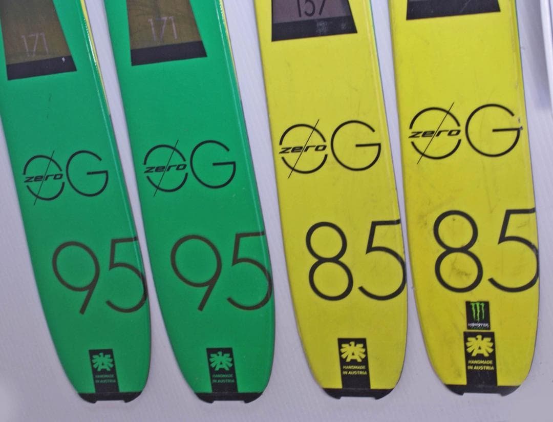 ☆ ゼロ G 85+95 TLTインビス シール+クランポン ツアースキーセット