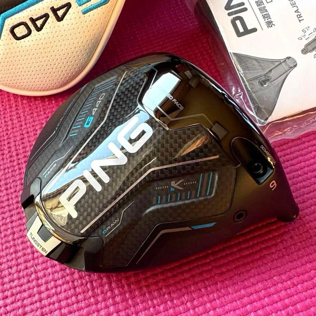 「未使用に近い」PING G440 Kドライバー ヘッド 9° 日本正規品