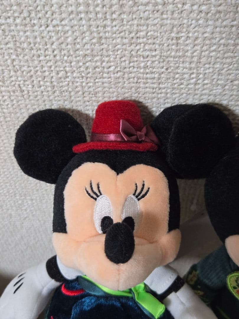 ミッキー&ミニー ぬいぐるみ バッジ（セット）