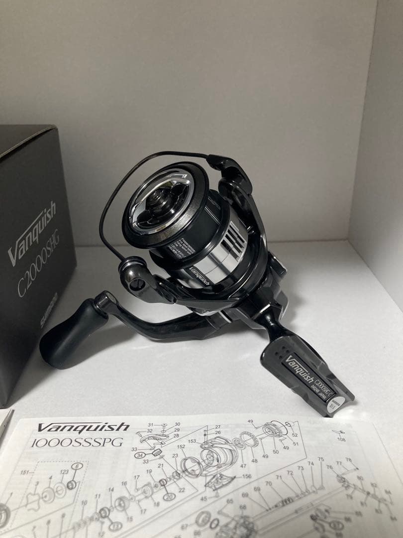 値下げ☆新品未使用☆23ヴァンキッシュVanquish☆C2000SHG☆シマノ