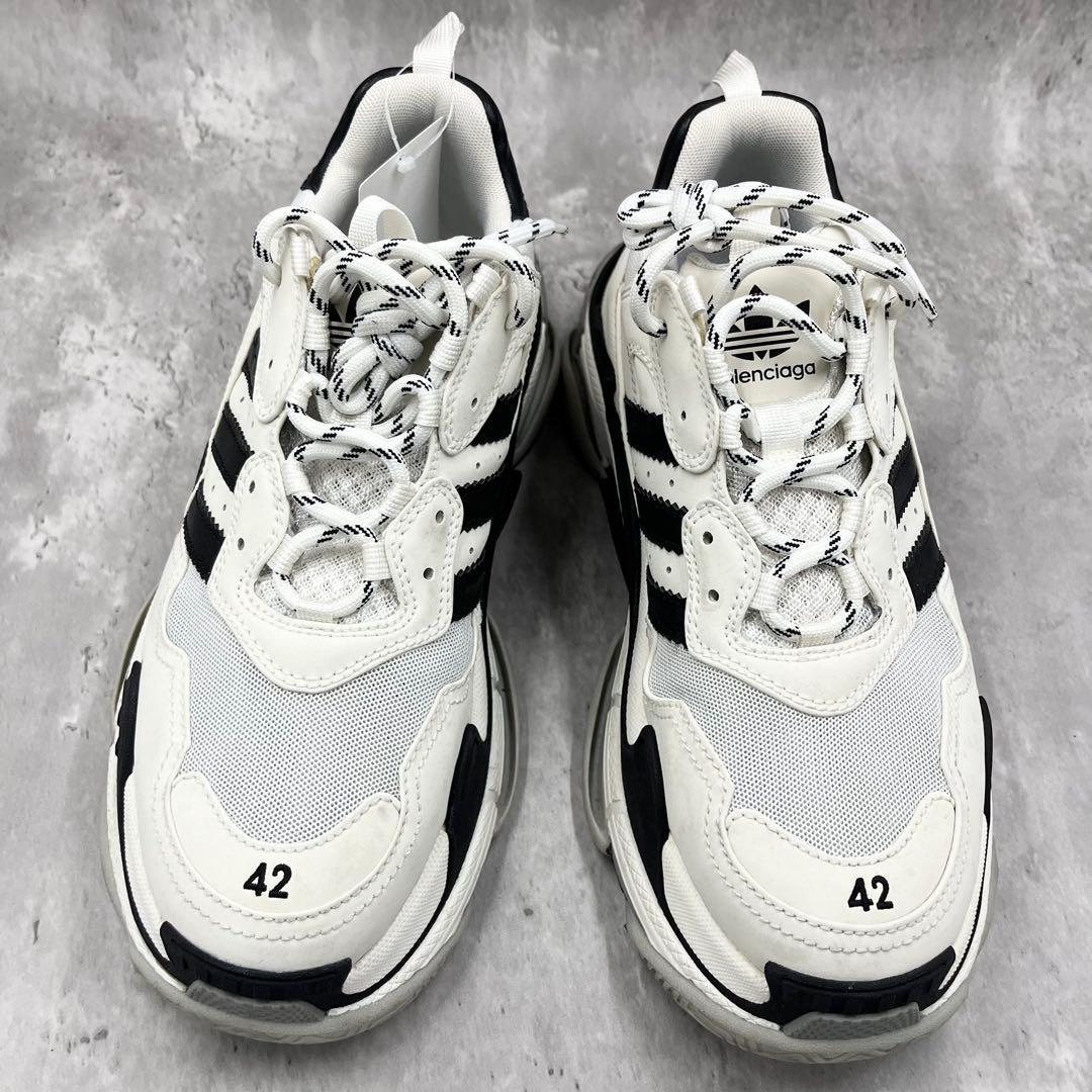 BALENCIAGA×adidas バレンシアガ トリプルエススニーカー　42