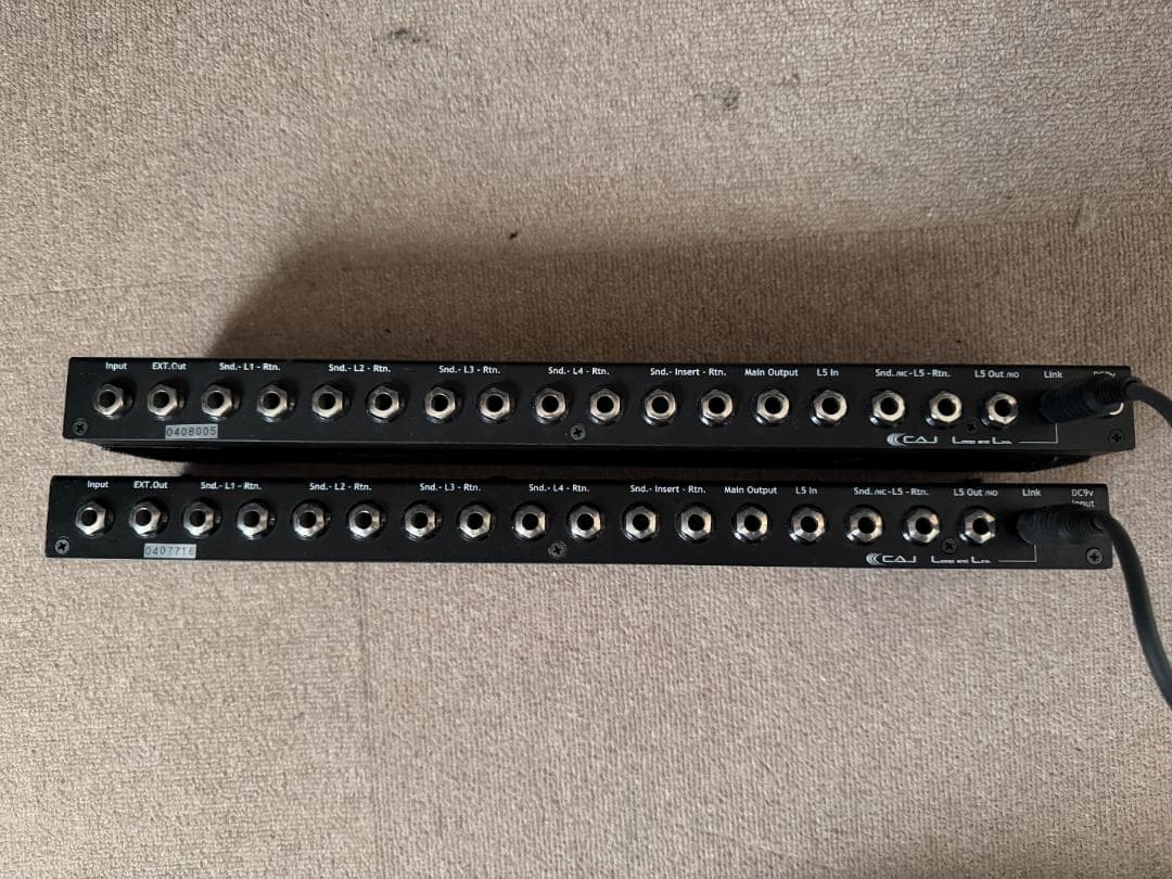 CAJ Loop and Link 2台セット LINKケーブル付 スイッチャー