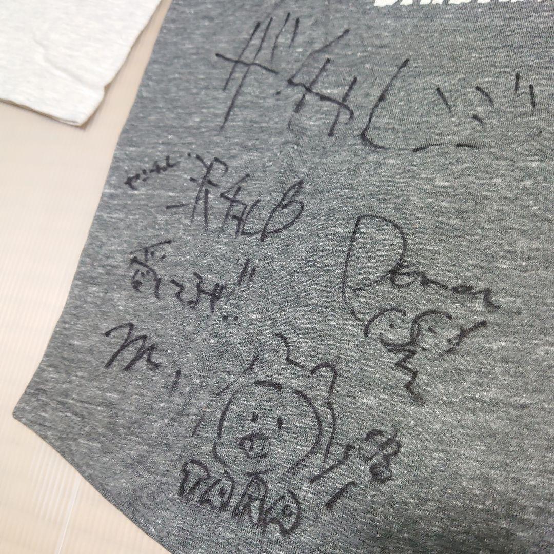SHISHAMO × ザ・チャレンジ 「サイン入り ラグランＴシャツ」Мサイズ