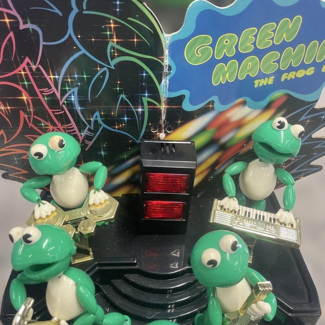 GREEN MACHINE THE FROG BAND おもちゃ レトロ 格安