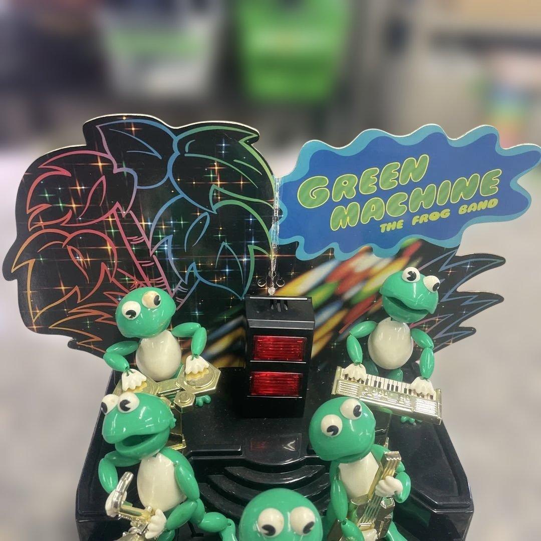 GREEN MACHINE THE FROG BAND おもちゃ レトロ 格安