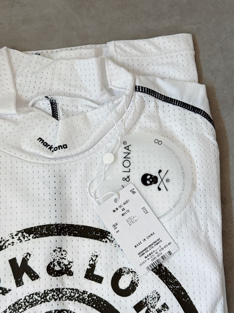 新品★ MARK&LONA インナー モックネックシャツ マーク&ロナ アンダー