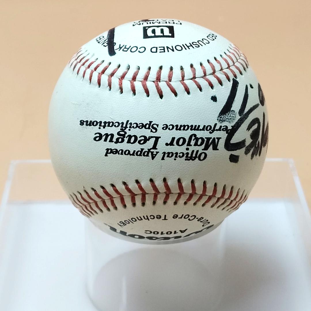 ヤクルトスワローズ　池山隆寛選手 引退記念 直筆サインボール ケースに破損あり