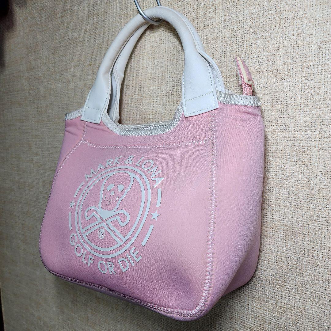 【美品】MARK & LONA マークアンドロナ ピンク カートバッグ