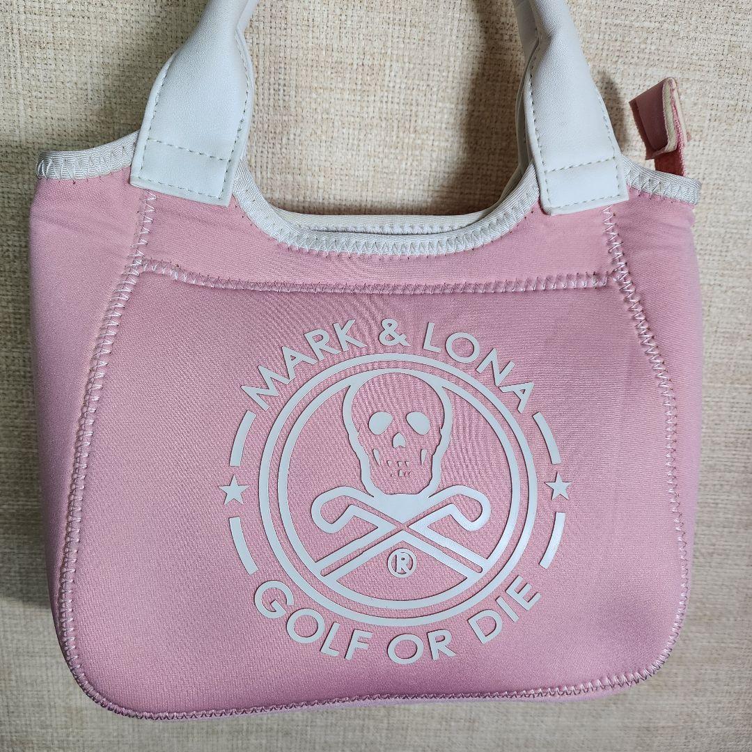【美品】MARK & LONA マークアンドロナ ピンク カートバッグ