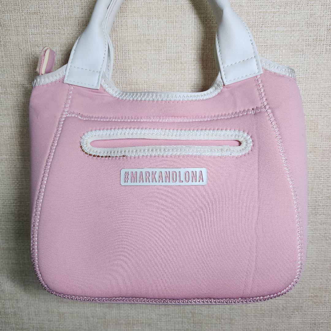 【美品】MARK & LONA マークアンドロナ ピンク カートバッグ