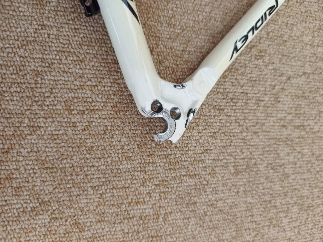 RIDLEY FENIX ロードバイクフレーム ホワイト 2014 サイズS