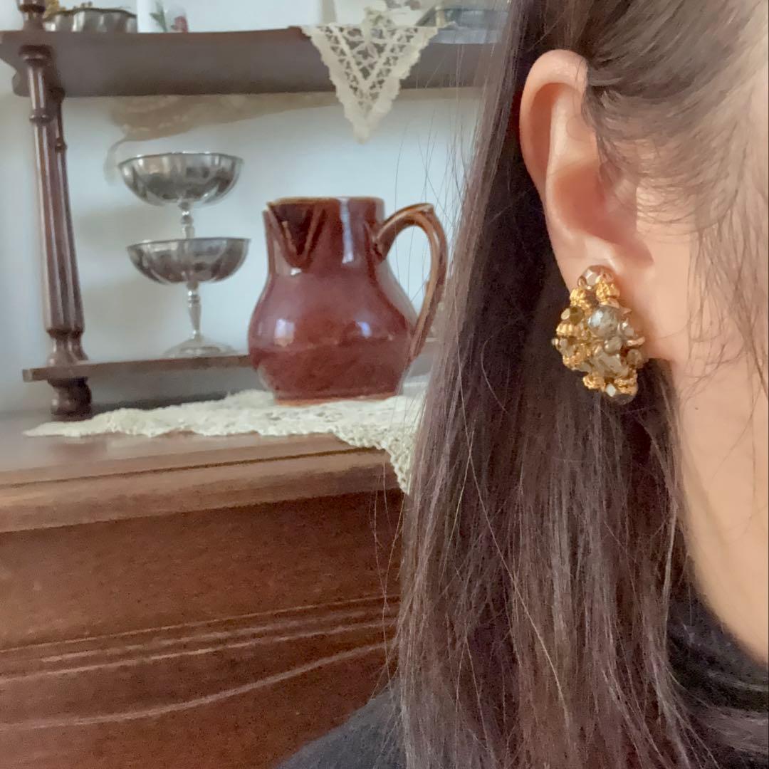 本日お値下げ中　ビンテージアクセサリー　フランス　パリ　着画あり