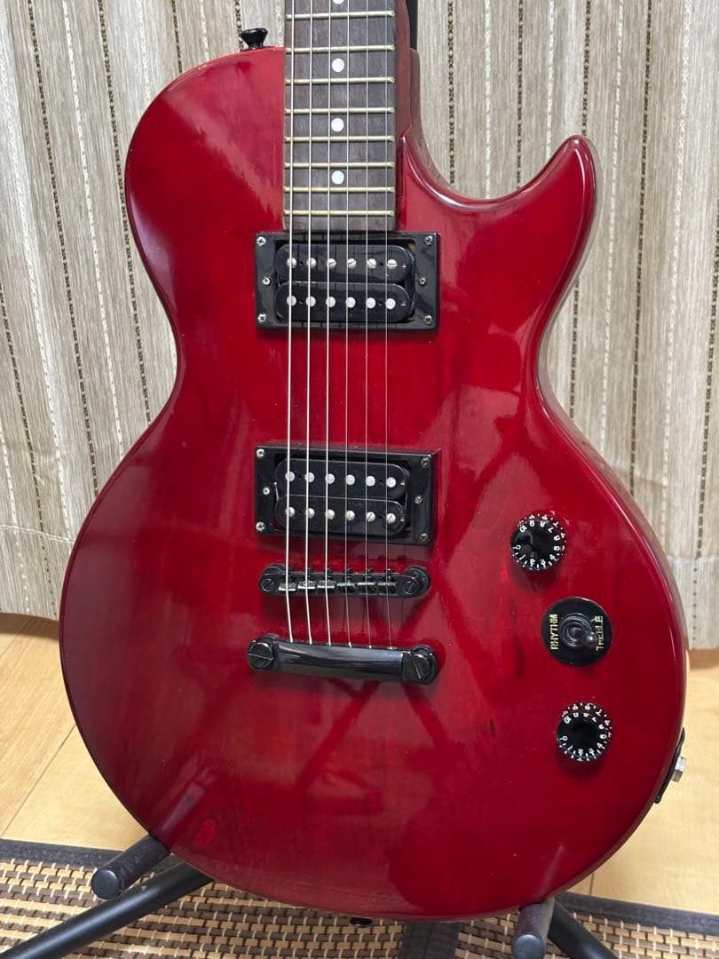 Epiphone Les Paul Special 限定ワイン　クロームブラック