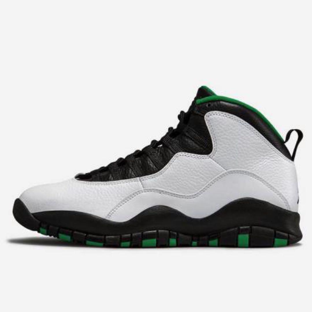 シューズ(男性用) NIKE AIR JORDAN10 SEATTLE SUPERSONICS