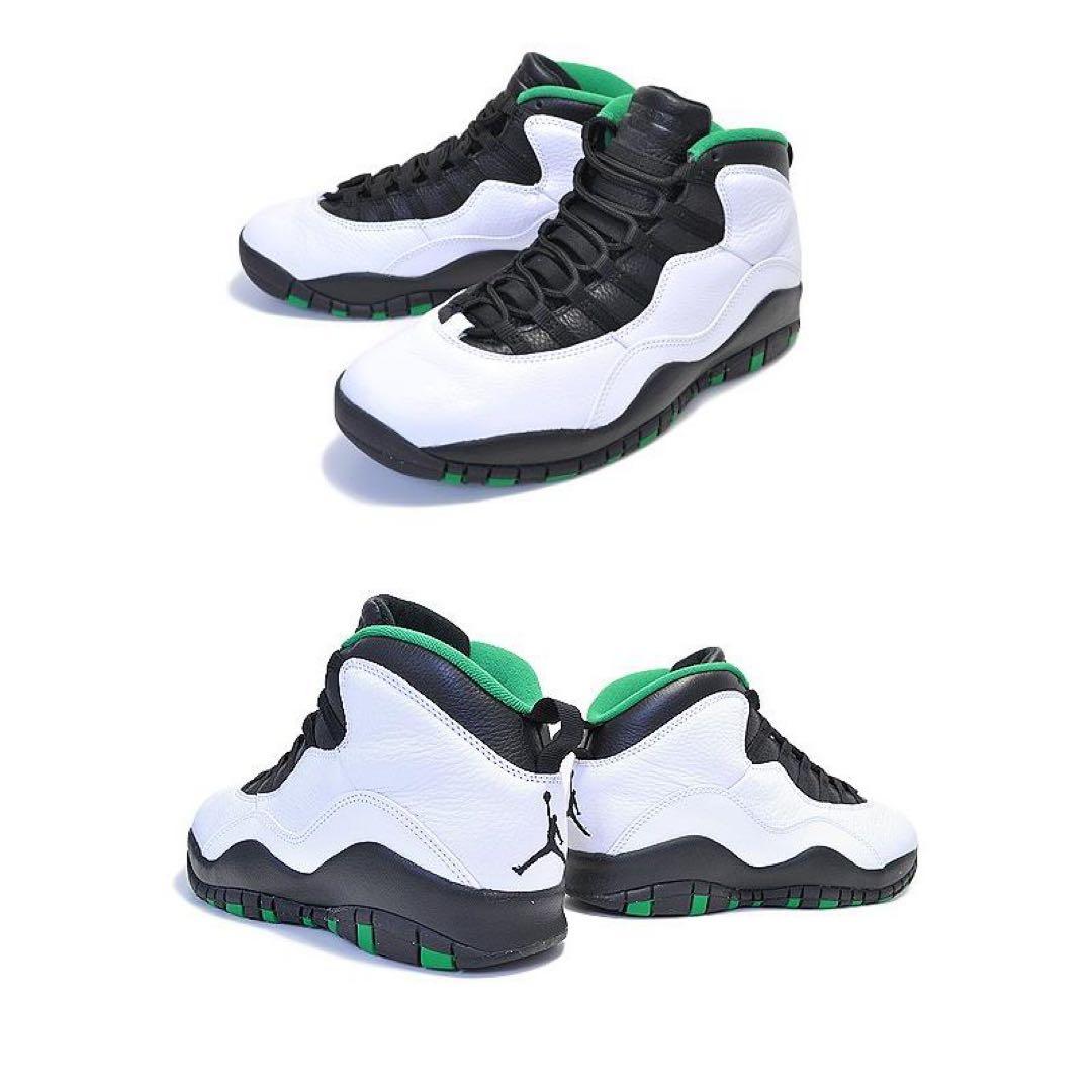 シューズ(男性用) NIKE AIR JORDAN10 SEATTLE SUPERSONICS