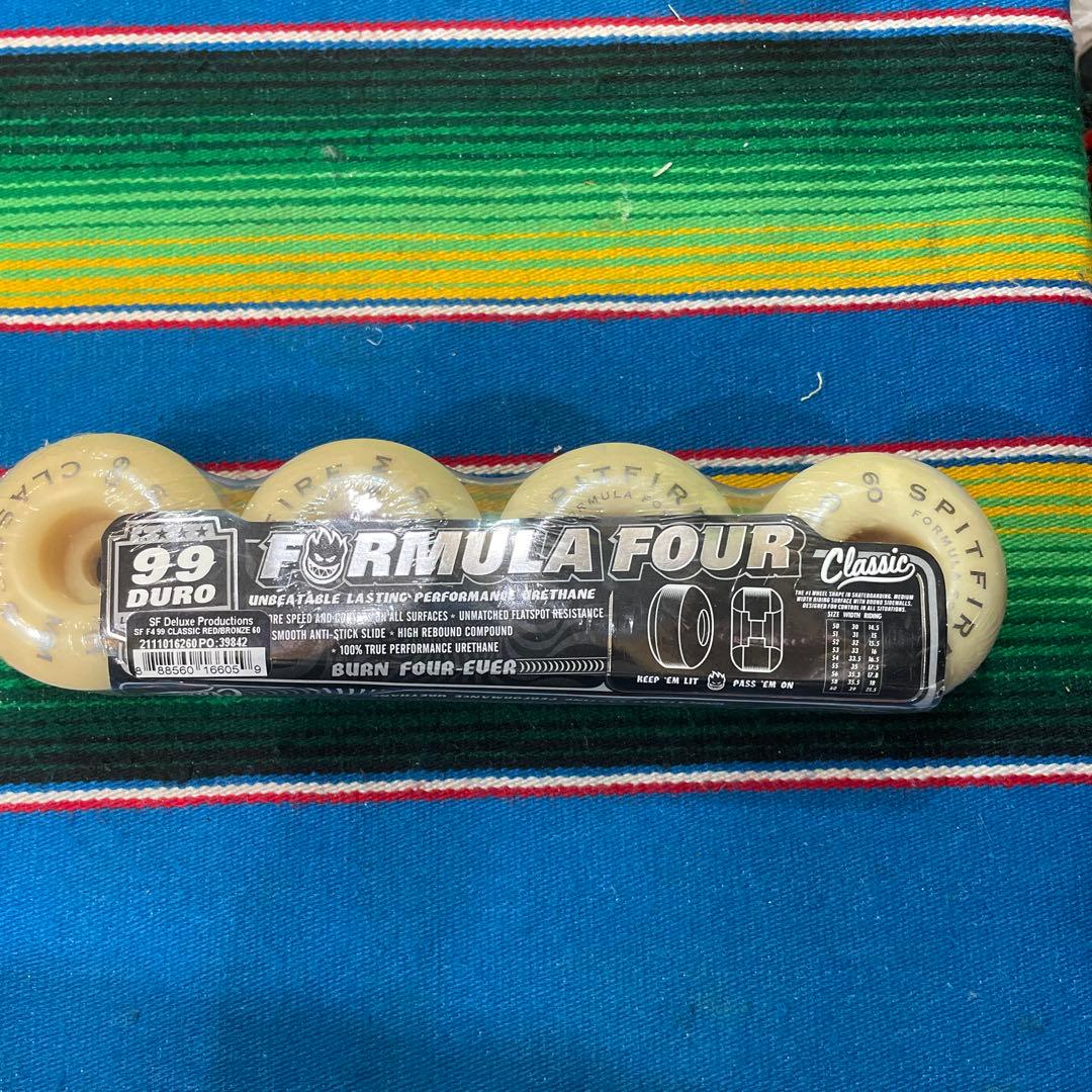 スケートボード SPITFIRE FORMULA FOUR Classic 99D 60mm