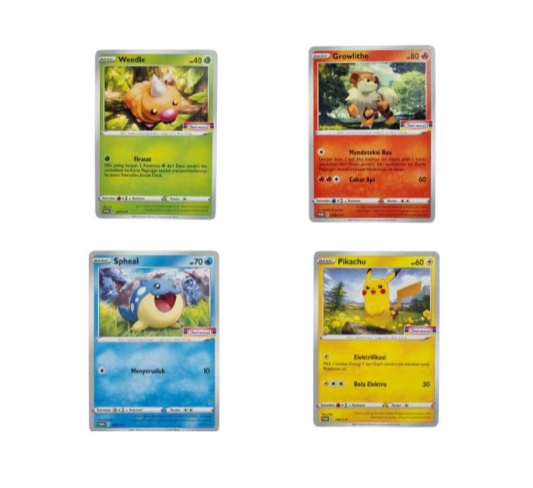 【未開封】ポケモンカードIndomaret プロモパック 4点セット 海外限定