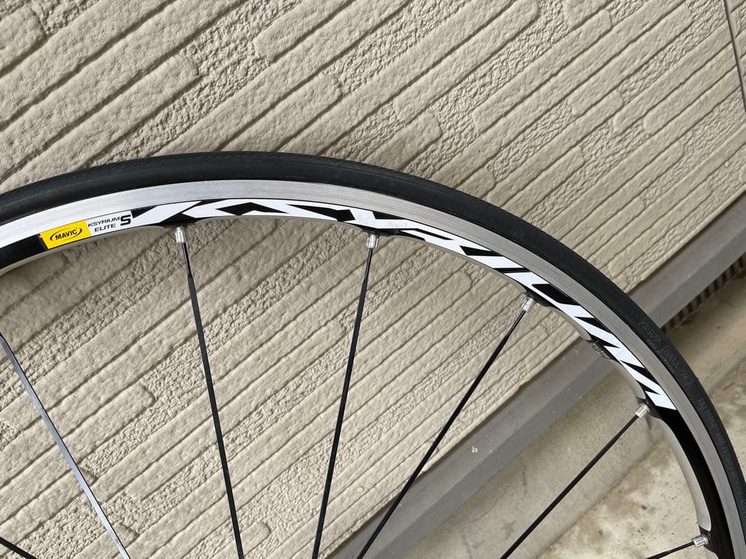 【美品】MAVIC キシリウムエリートSクリンチャー（シマノハブ）