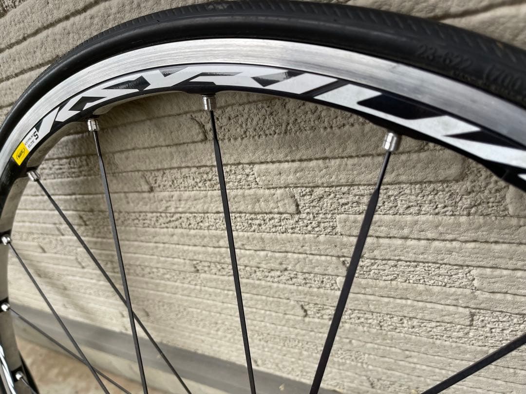 【美品】MAVIC キシリウムエリートSクリンチャー（シマノハブ）