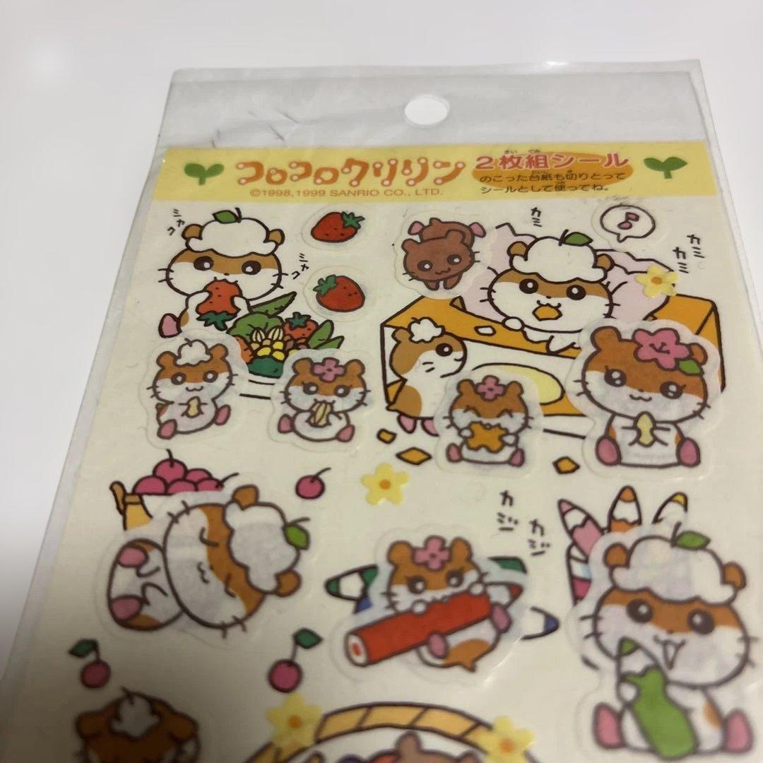 コロコロクリリン　2枚組 シール1999年製