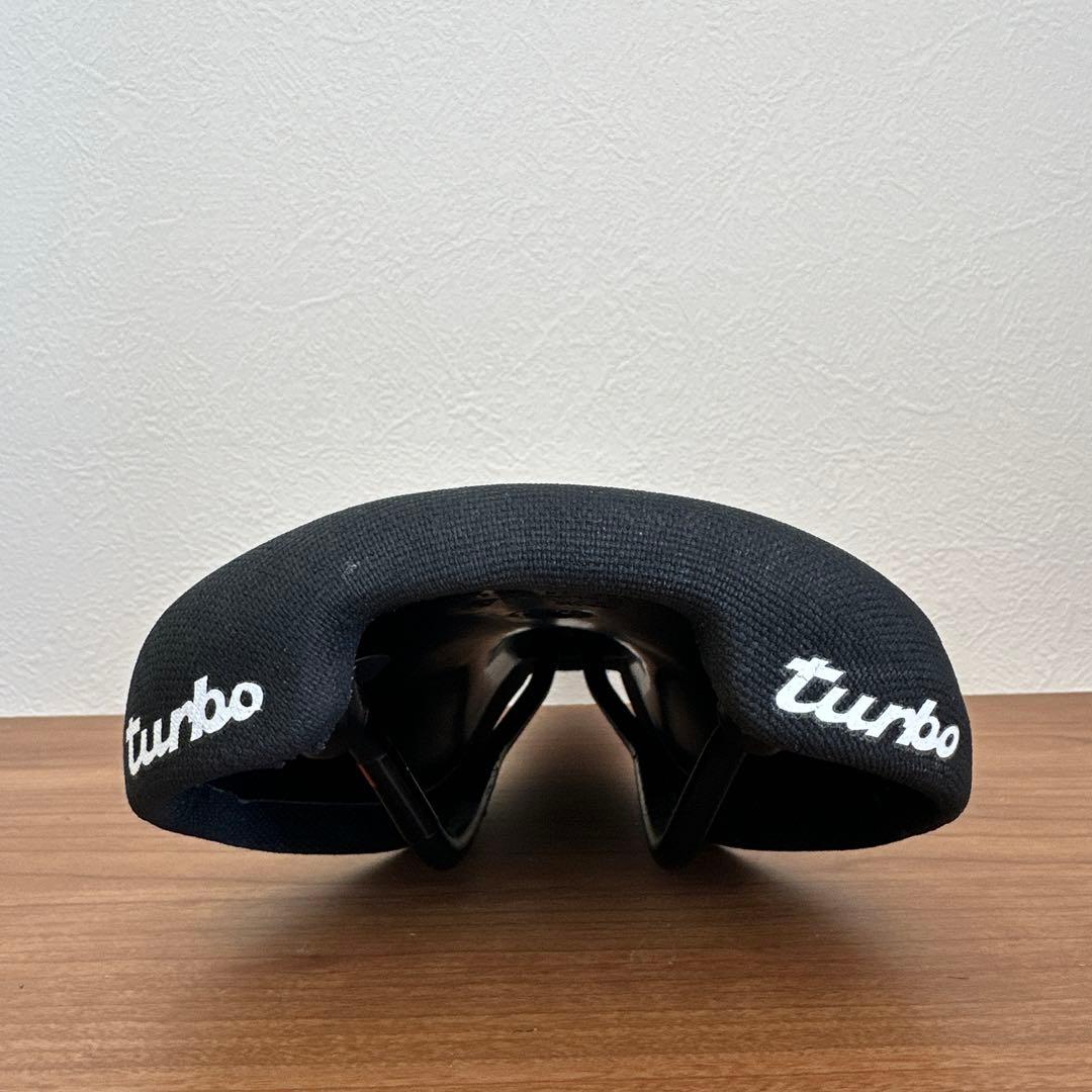 【美品】selleITALIA turbo サドル 黒