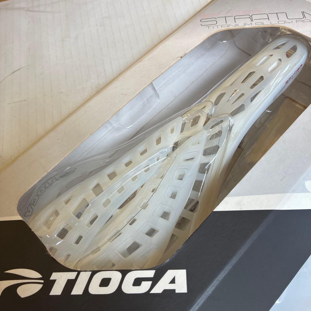 TIOGAサドル「SPYDER STRATUM TITANIUM 」チタンレール