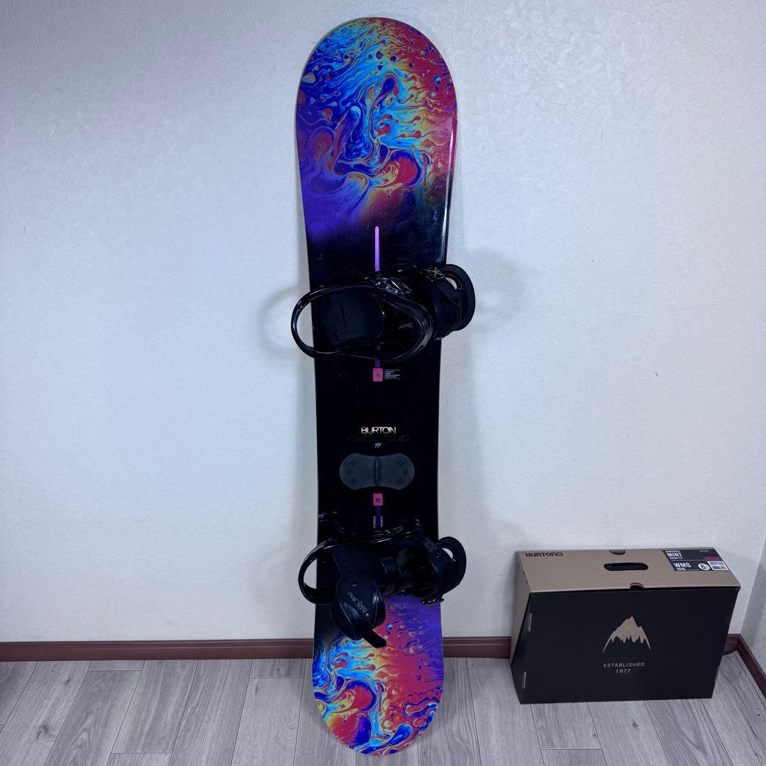 BURTON FEELGOOD 144cmレディース三点セット